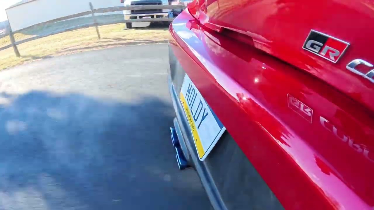 24' GR Corolla invidia R400 sound test