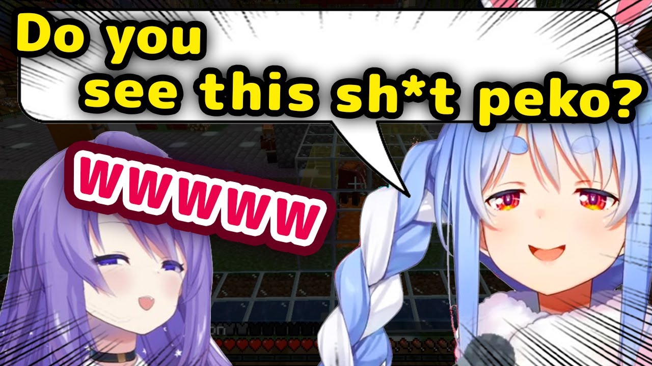 Moona Makes Pekora Say "Do You See This Sh~ Peko" during Usaken Summer Festival【ENG Sub/Hololive】