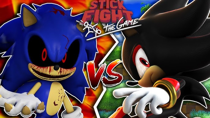 SONIC VS SHADOW! - Stick Fight The Game! 