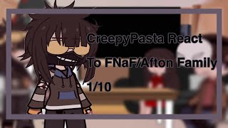 Wif Creepypasta React To Fnafafton Family 110