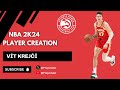 Vít Krejčí - Atlanta Hawks Two Way Contract Player - #nba2k24 Player Creation + Full Edits