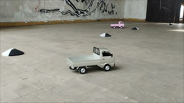 WPL D12  first drift ride #drift #drifting #drifting_car