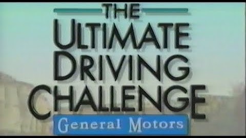 The Ultimate Driving Challenge (1993) [Full Tape]