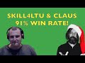 WOT - Skill4ltu & Claus Platoon = 91% Win Rate | World of Tanks