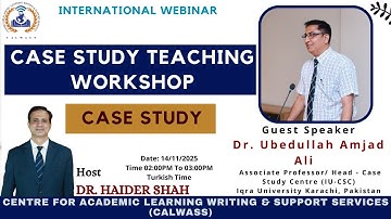 Case Study Teaching Workshop!
