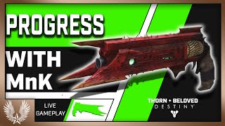 Progress with Mnk Episode 3: Thorn Live Gameplay -