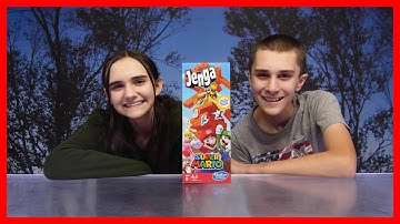 Super Mario Edition Jenga Game!