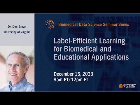 Label-Efficient Learning for Biomedical and Educational Applications