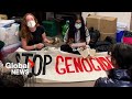 Protesters occupy Canada deputy PM&#39;s office, demanding end to complicity in Gaza