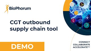 Cell and gene therapy outbound supply chain pathway tool