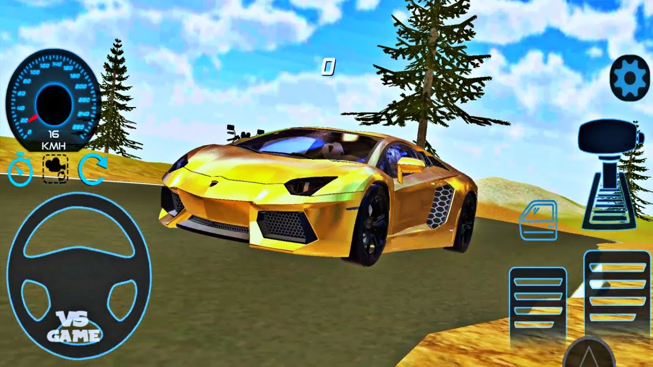 Aventador Drift Simulator Android Gameplay