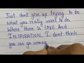 Handwriting  quotes  satisfaction  knowledge bliss