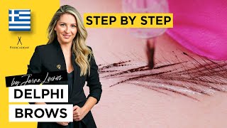 Phibrows Delphi course - Step by Step | Microblading eyebrows Certification by PhiAcademy screenshot 5