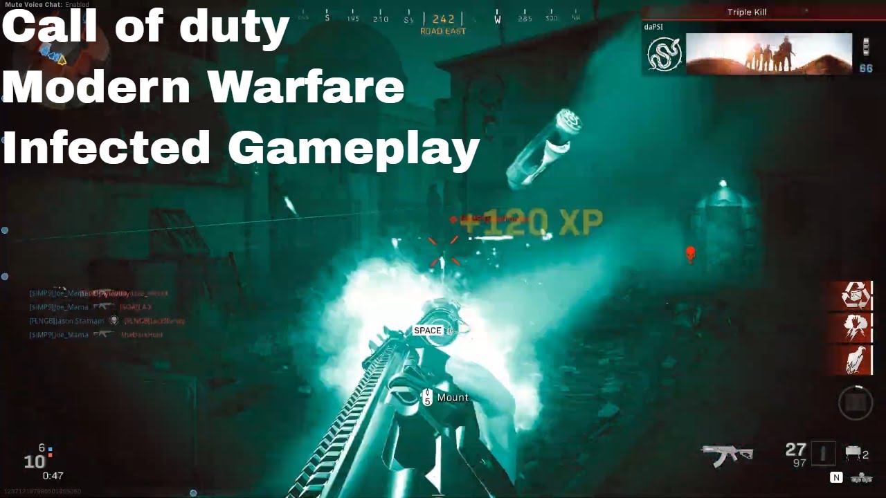 Call of Duty Modern Warfare 2019: Infected Gameplay - YouTube