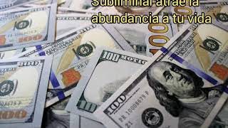 ¡PODEROSO! Audio subliminal extremadamente poderoso para atraer dinero rápido a