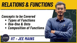 RELATIONS & FUNCTIONS 1.3 || TYPES OF FUNCTIONS || JEE MAINS ||