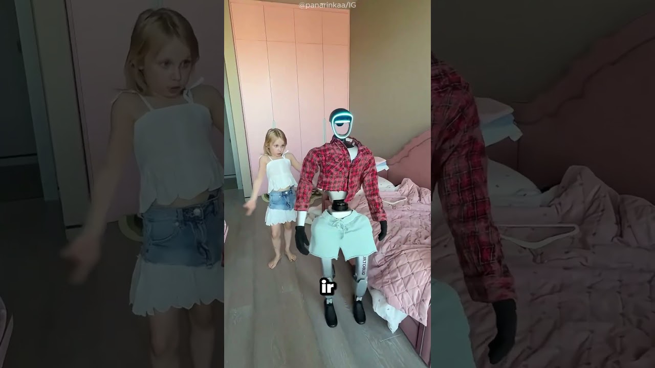 Cuando tu robot se convierte en el mejor amigo de tu hija 🥹 (@panarinkaa/IG)