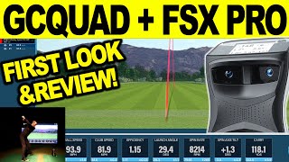 GCQUAD + FSX PRO - First Look & FULL Review (NEW Foresight Sports Software) screenshot 5