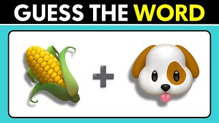 Guess the WORD by EMOJI | Emoji Quiz