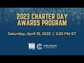 2023 Charter Day Awards Program