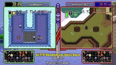 Open 7/7 Jun 08 2021. ALTTP Randomizer Daily Race
