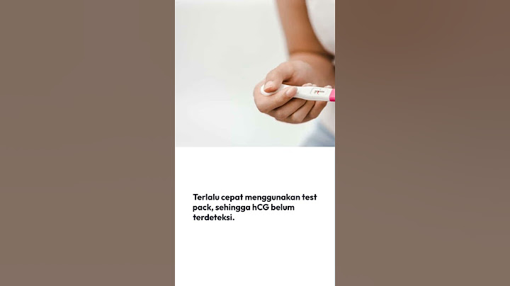 Kesalahan Menggunakan Test Pack yang Jarang Disadari!