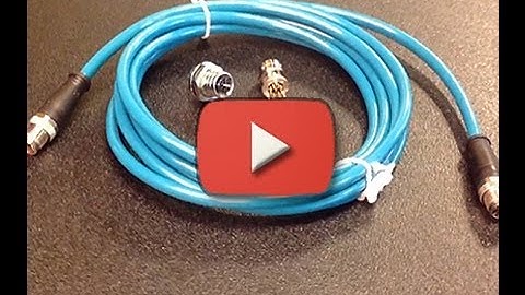 Molex - Brad® Micro-Change® M12 Cat6a connectors:  high-speed Ethernet in industrial applications