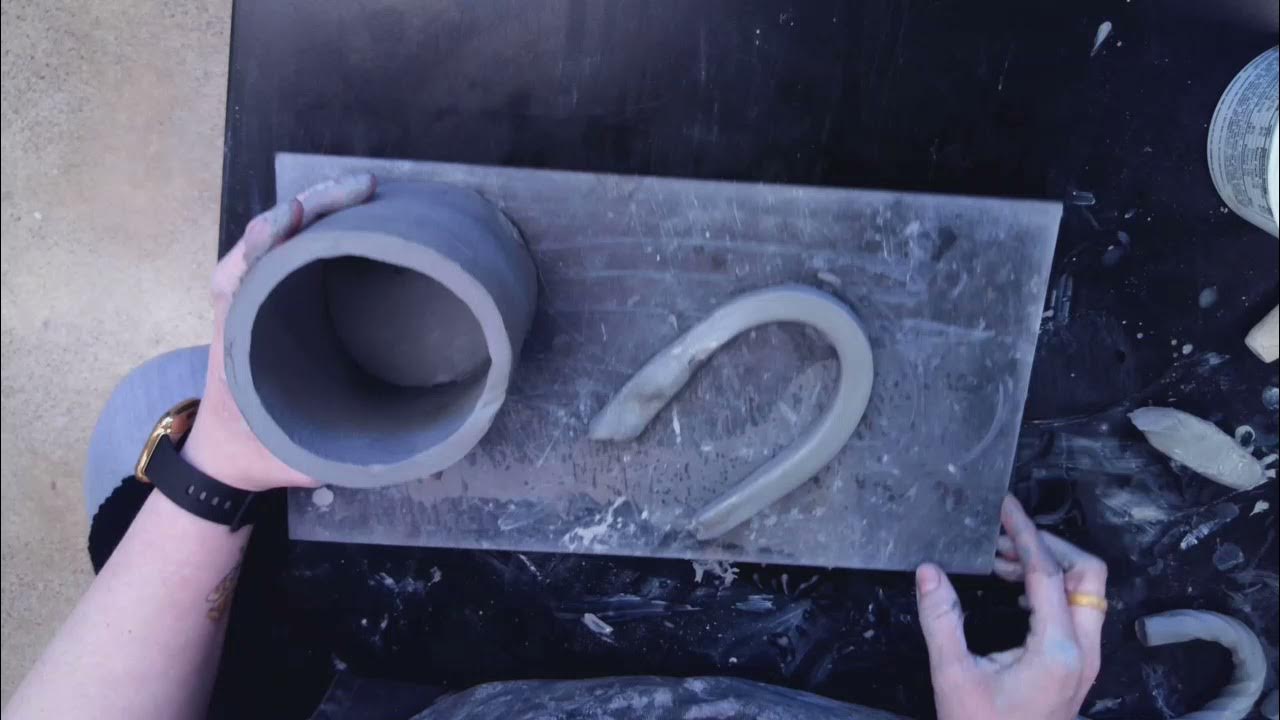 Making and attaching a Mug Handle YouTube