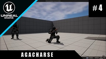 Unreal 5 Third Person Shooter #4 - Agacharse