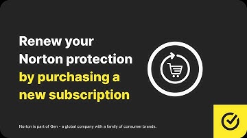 How to renew your Norton by purchasing a new subscription
