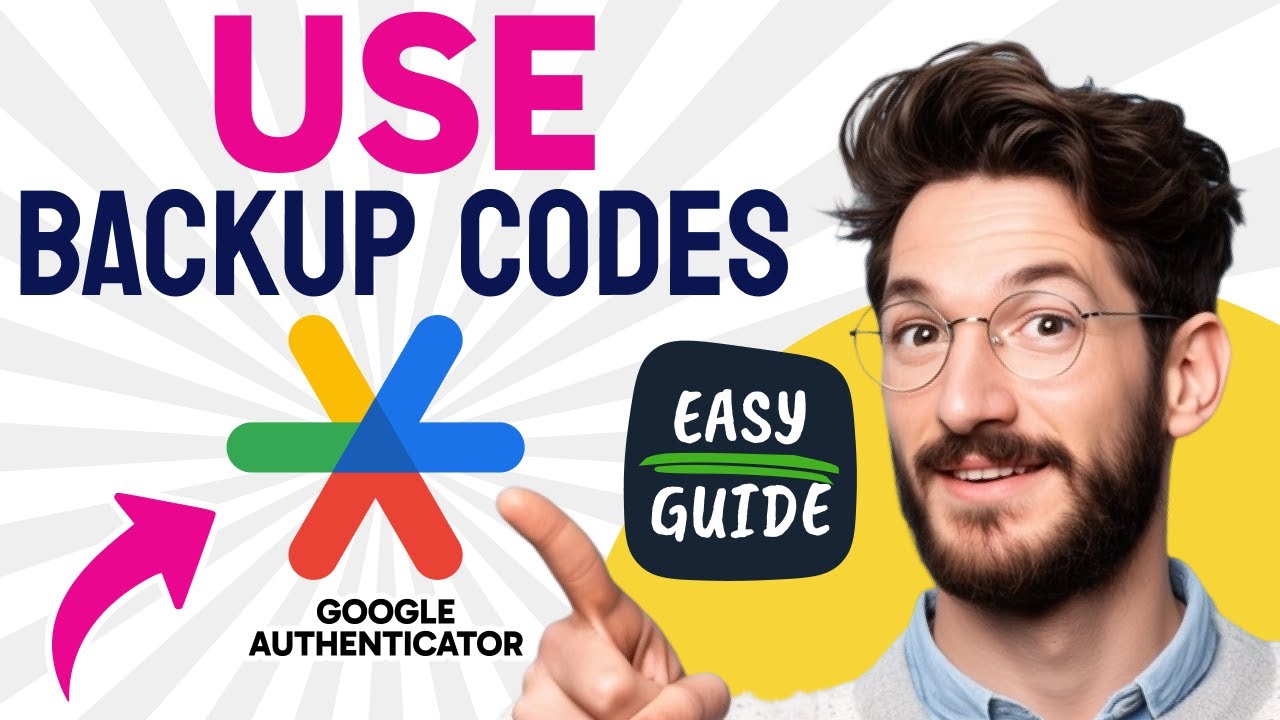 How to USE Google Authenticator Backup Codes (Step by Step) - YouTube