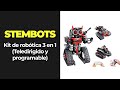 Stembots  kit de robtica 3 en 1 teledirigido y programable