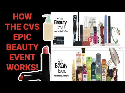 HOW THE CVS EPIC BEAUTY EVENT WORKS 💄💰