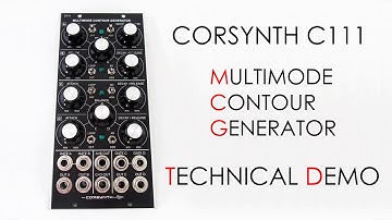 C111 Multimode Contour Generator - Technical Demo