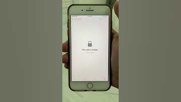 iPhone Notes Application Hack - Bypass Forgotten Lock Password #shorts