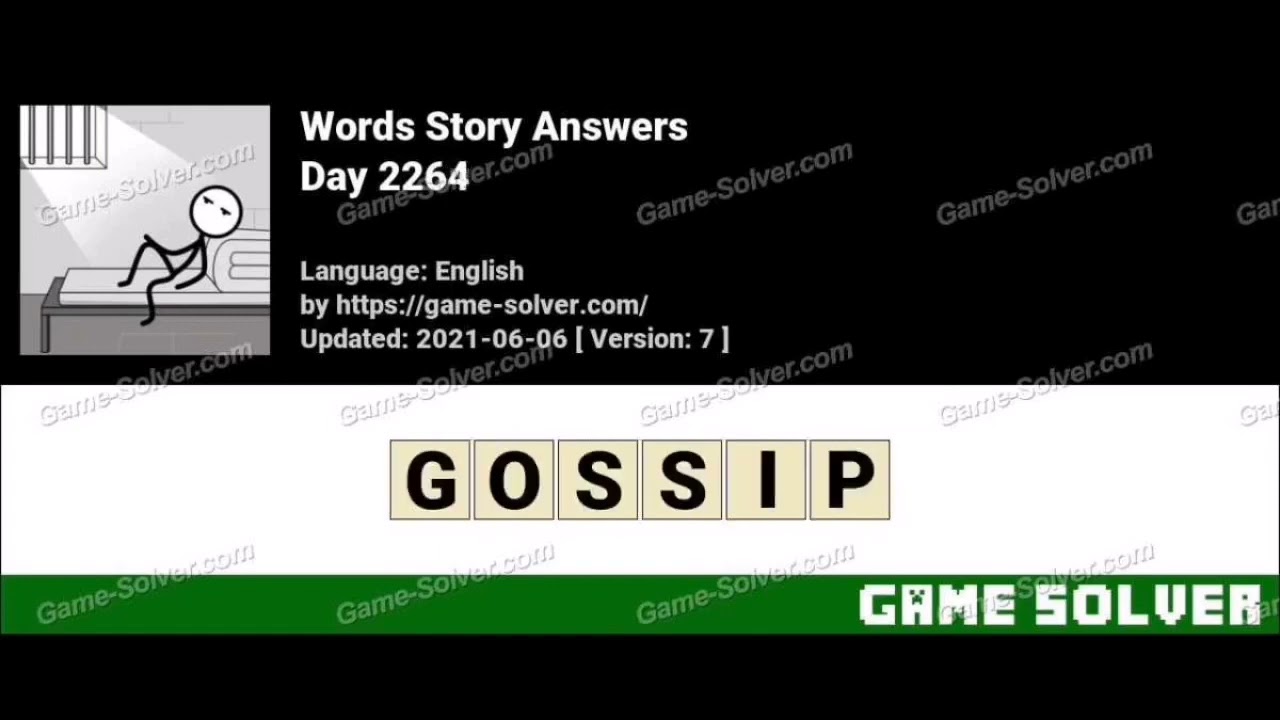 Words Story level 2201-2300 answers