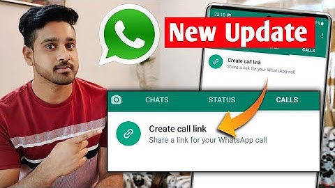 Whatsapp new update | Whatsapp new update 2022 | Create Call Link Whatsapp new feature