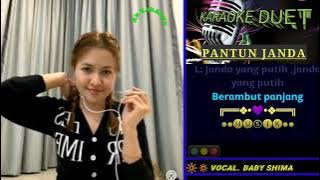 pantun janda duet karaoke bareng artis.