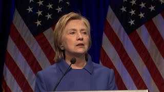 Hillary Clinton Looks Worse for Wear at First Appearance After Election