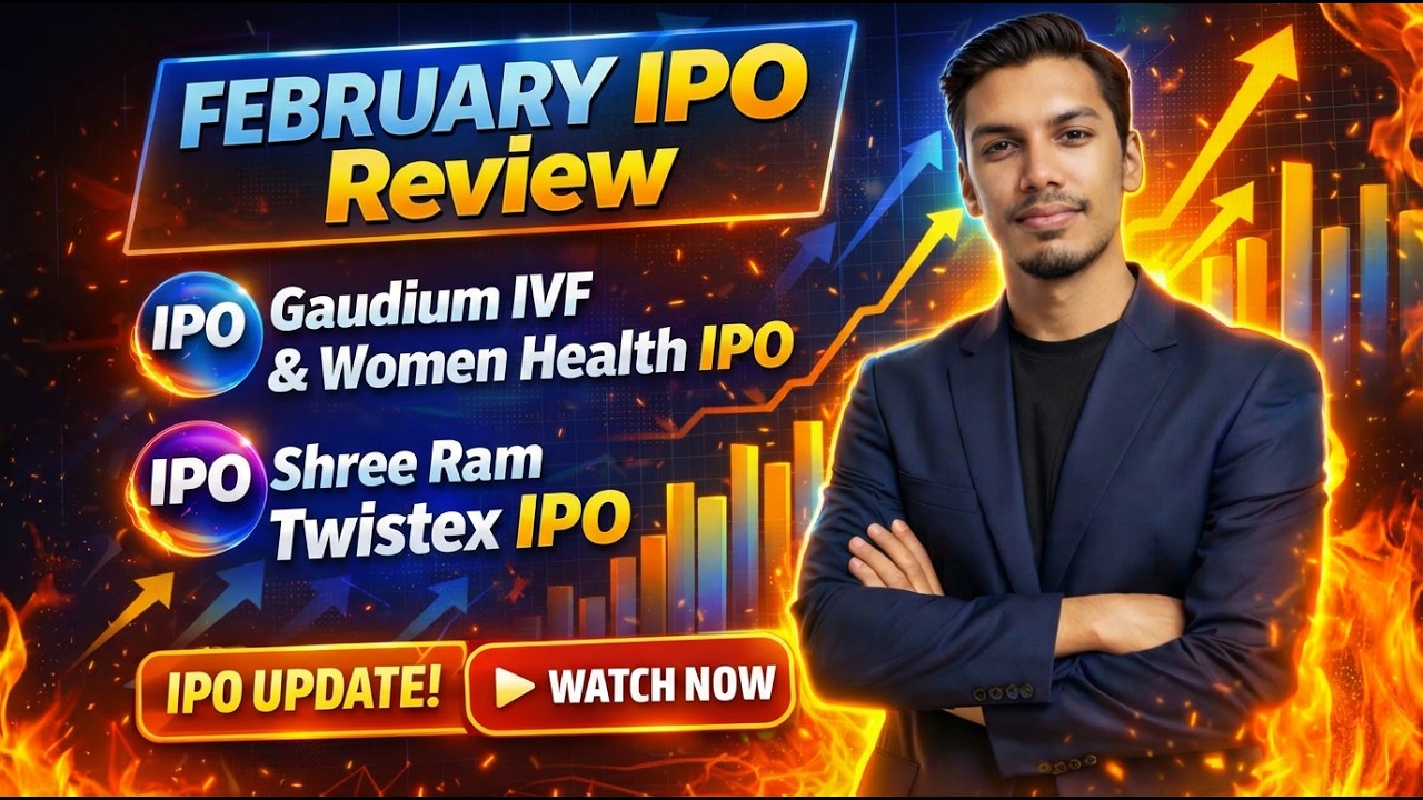 2 New IPOs Alert 🚨 Shree Ram Twistex & Gaudium IVF Full Breakdown | IPO Dates, GMP | Rahul Chandel