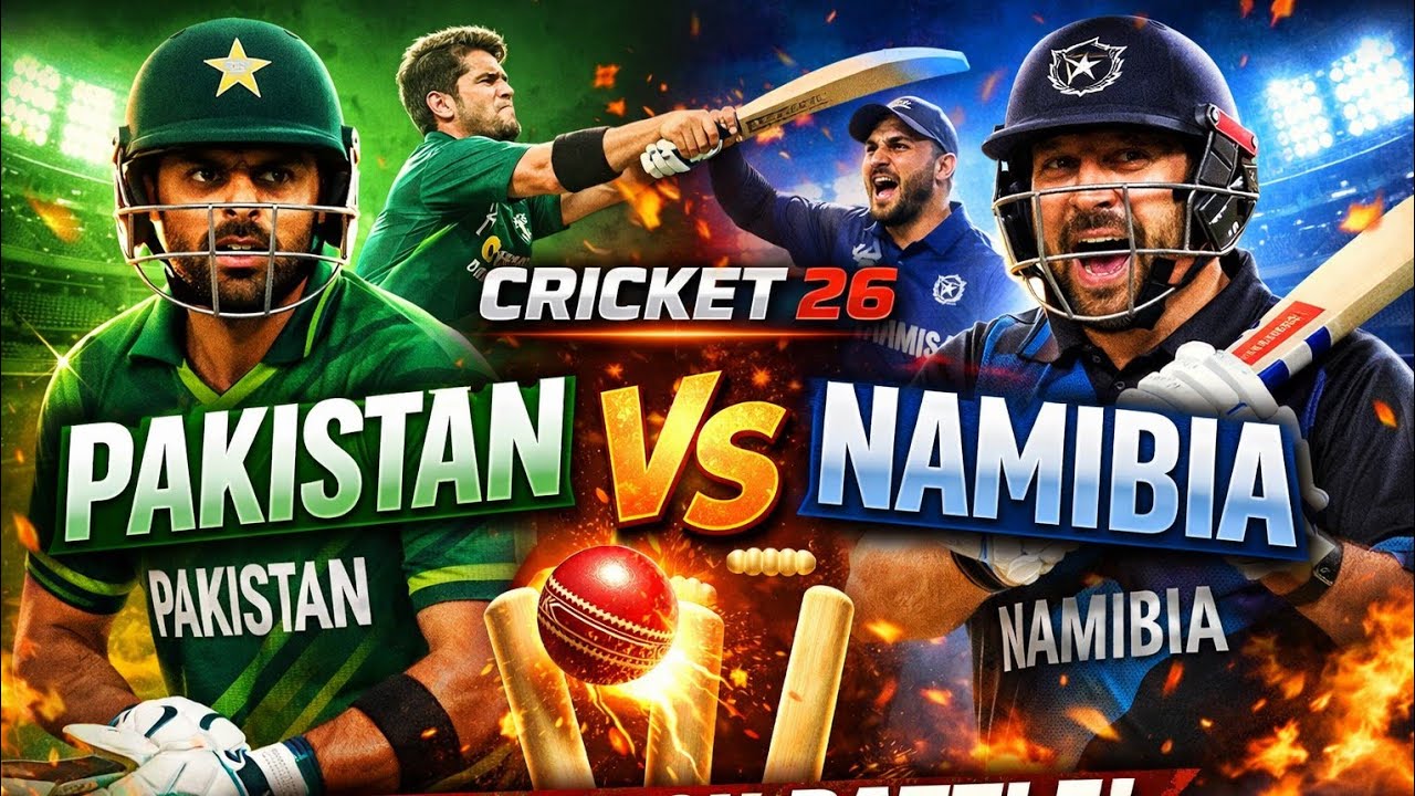 Cricket 26 | Pakistan vs Namibia | Full Match Highlights | Amazing Gameplay