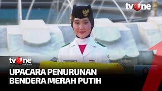 [FULL] Upacara Penurunan Bendera Merah Putih | tvOne