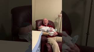 Great Grandpa Bob With Avery - 3