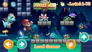 Super Pino Go Jungle Man Game |Level 1-75| #games #leadgamer #gaming screenshot 3
