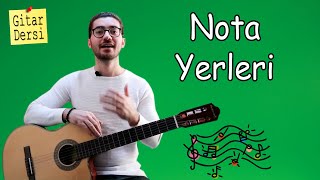 Nota Yerleri Neresi? / Gitar Dersi 3 (Temel Enstrüman Eğitimleri 2021)