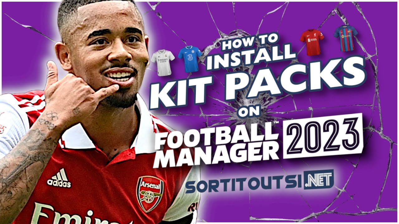 How to install kits and logo packs in Football Manager 2023