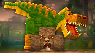 Surviving in The Most Deadly Caves in Minecraft...
