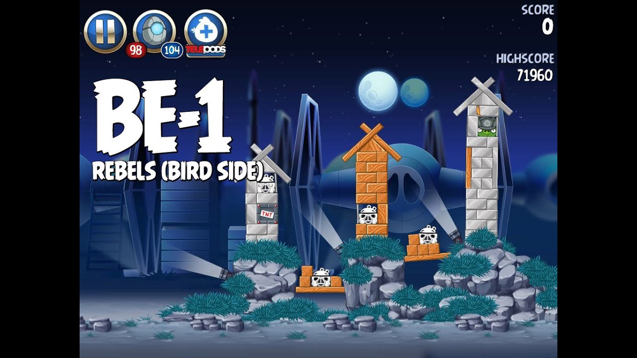 angry birds star wars 2 walkthroughs