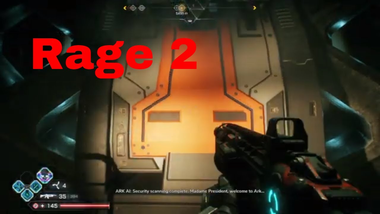RAGE2 gameplay walkthrough part 52 Shrouded Vault Ark - Charged Pulse Cannon - How to Unlock