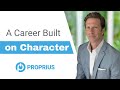 A career built on character